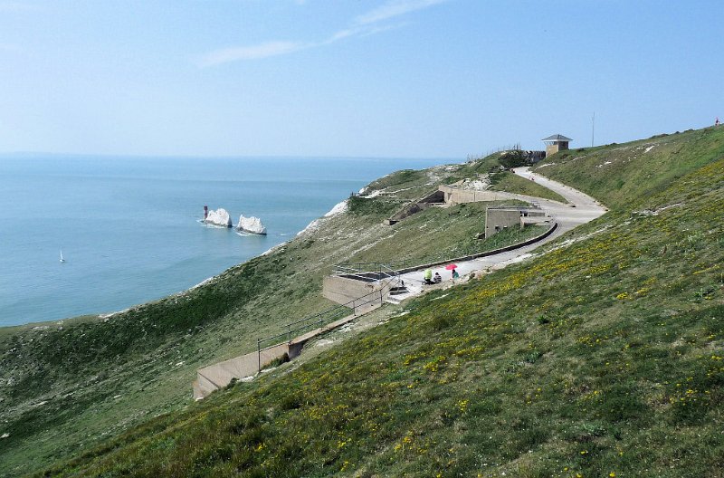 (63) The rocket testing station at the Needles.JPG
